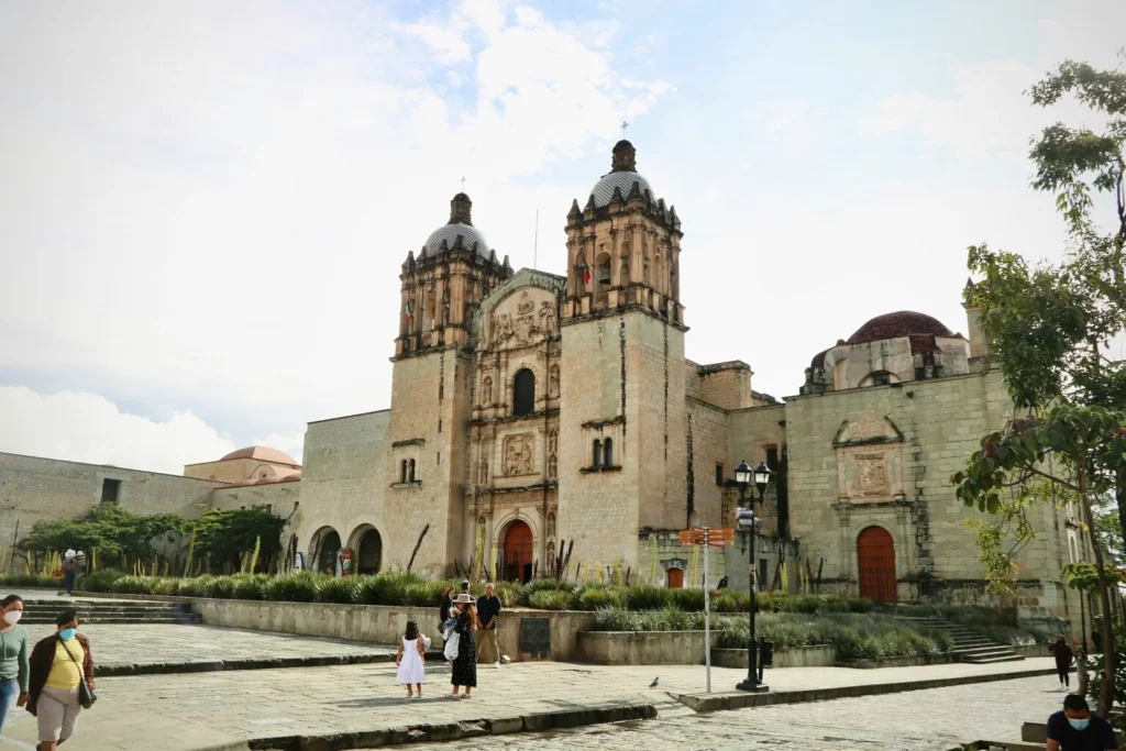 Oaxaca City centro histórico and cathedral