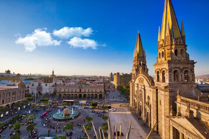 Guadalajara Cathedral and historic centre